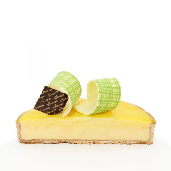 Brunetti Lemon Tart Cake - Cross section