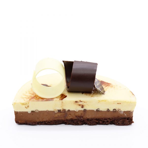 Brunetti Chocolate Mousse Cake - Cross section