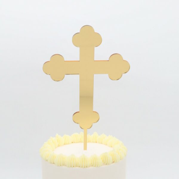 thumbnail_Brunetti Topper Gold Baroque Cross