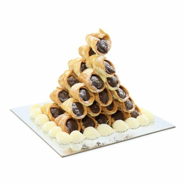 Brunetti Choc Cannoli tower_2