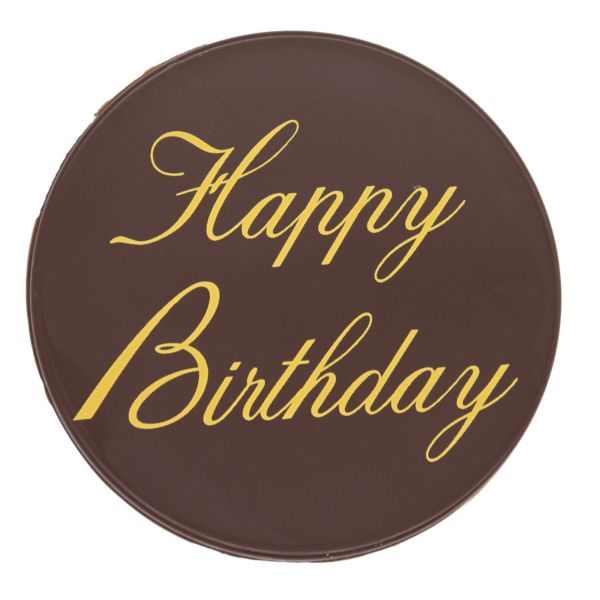 Brunetti Chocolate Plaque_Happy Birthday